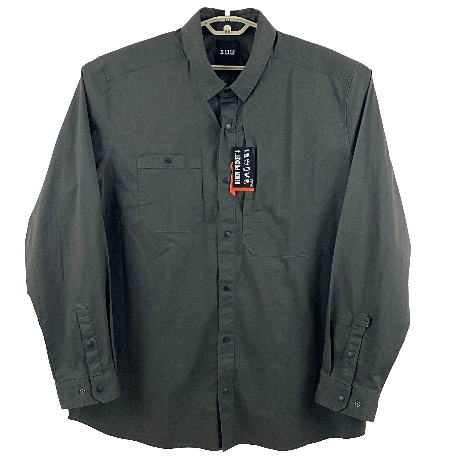 5.11 Tactical Regular Size 2XL Casual Button-Down Shirts for Men