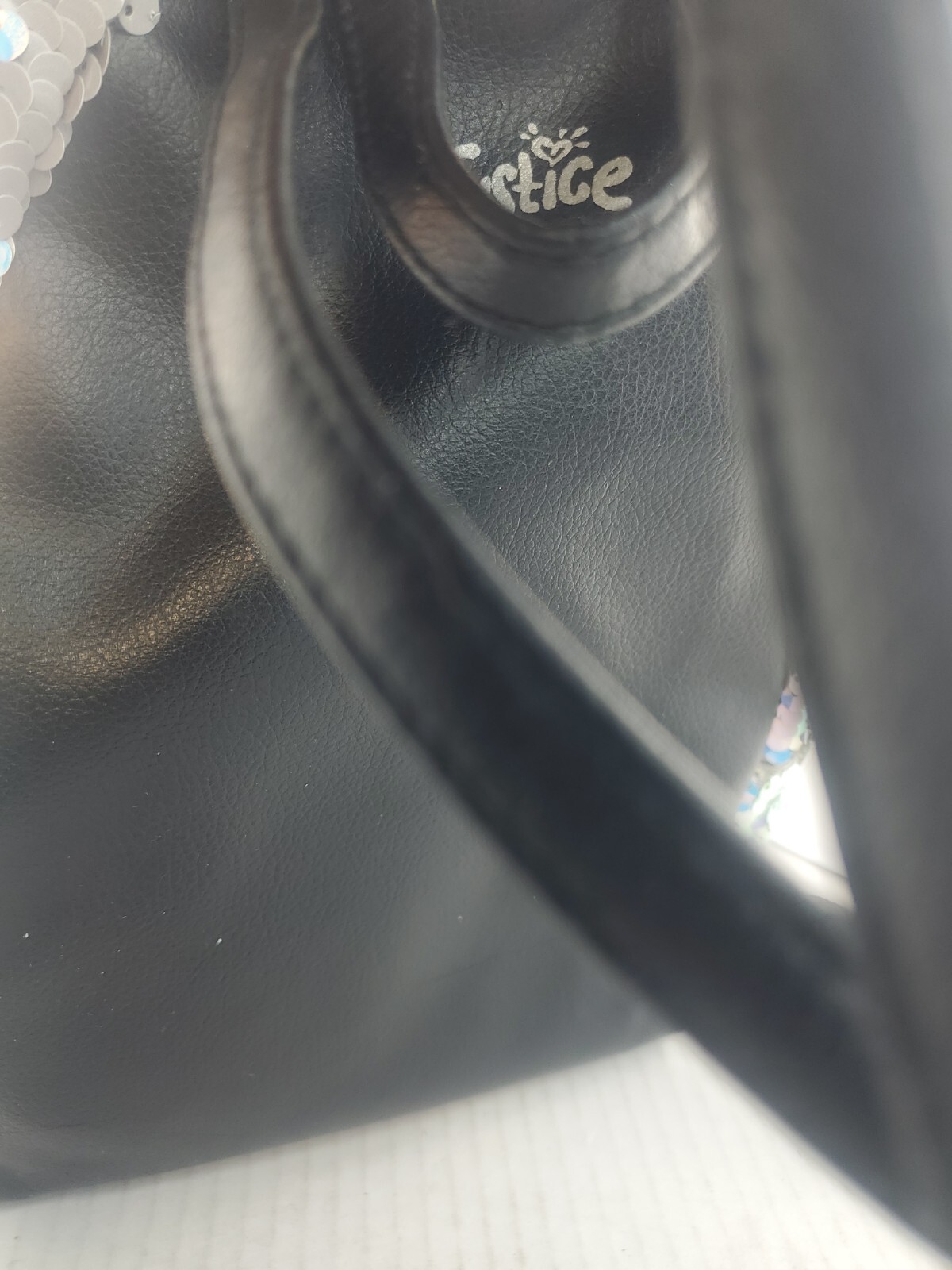 JUSTICE Sequence "R" Initialed Mini Backpack/purse - image 5