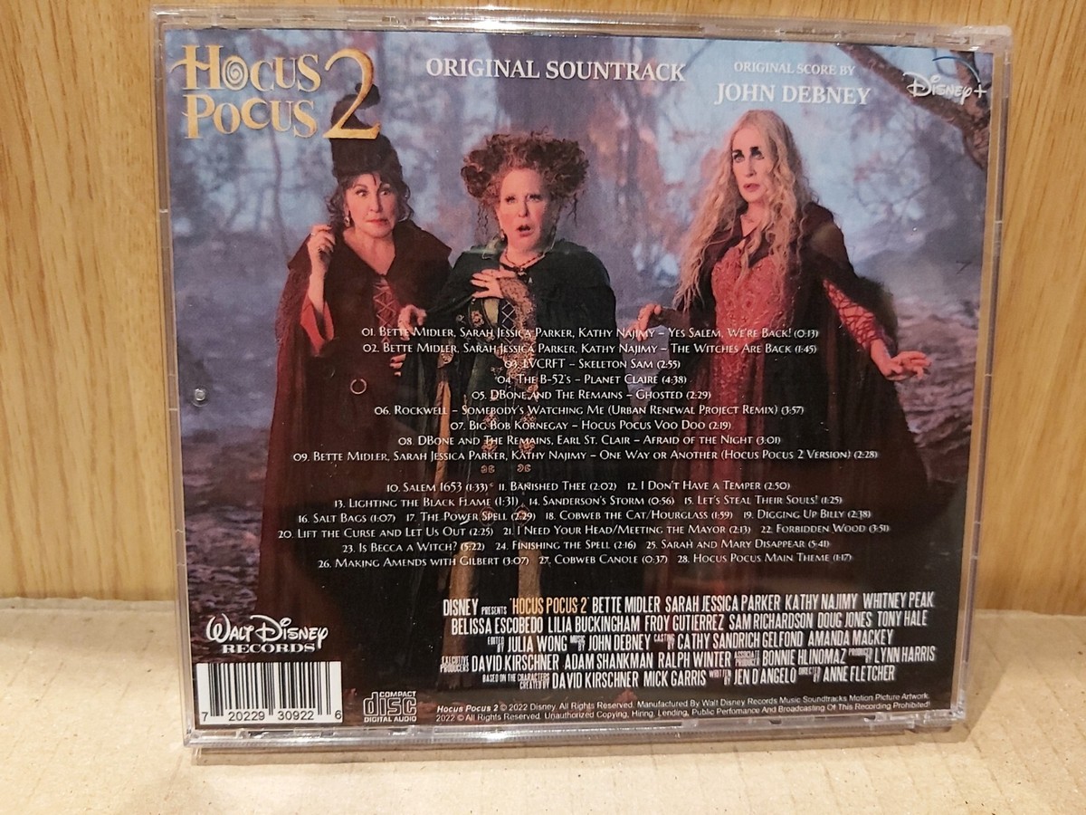 Hocus Pocus 2 Original Soundtrack 1CD John Debney | eBay