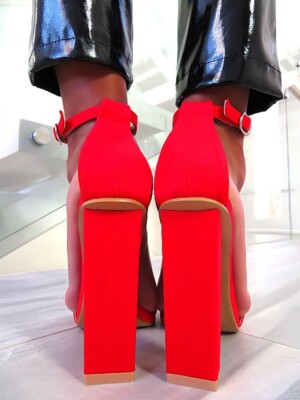 GoGo Original High Heels Sandals Red 35