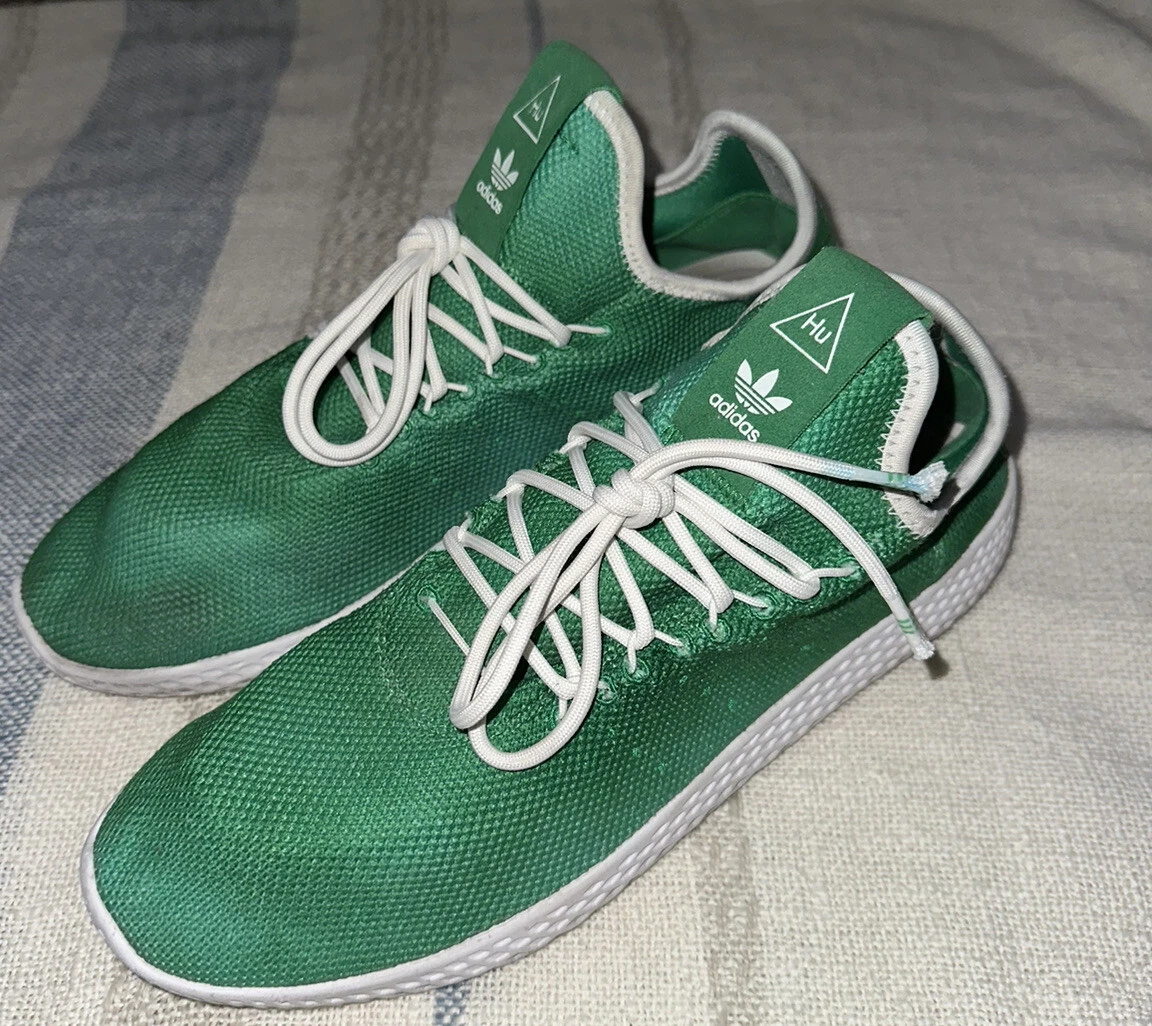 magnetron Dislocatie Hong Kong Adidas Pharrell Williams HU Tennis Green Sneakers Men&#039;s Size 10.5  (DA9619) S1 | eBay