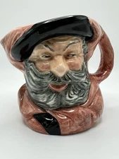 ROYAL DOULTON 1949 Shakespeare Character FALSTAFF 3½" Toby Mug Jug D6385 Vintage