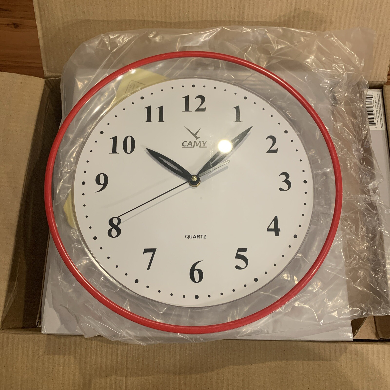 Basic Indoor Wall Clock Lot Of 10 New In The Box For Wholesale Free Shipping