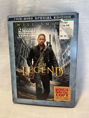 I am Legend Will Smith Disc Special Edition DVD disc