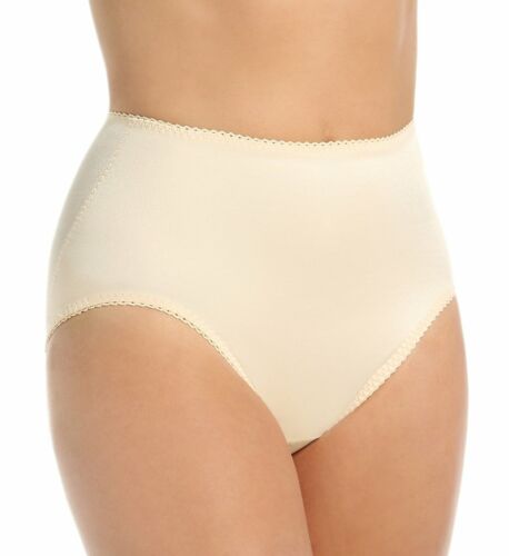  Rago Shapewear Hi-Leg Light Shaping Beige Panty Brief Size 26/Small - Picture 1 of 6