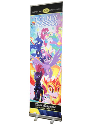 24''x79'' Roll Up Retractable Banner Stand + Free Printing, Trade Show, R080