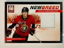  2011-12 Elite New Breed Materials #16 Mika Zibanejad Ottawa Senators Rookie