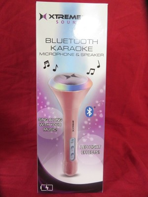 xtreme sound bluetooth karaoke microphone and speaker