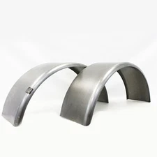 Pair of Round Trailer Fenders (14"-16" wheels)