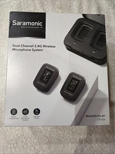 Saramonic Blink500 Pro B1 TX RX Black Dual Channel Wireless Clip-On Mic System
