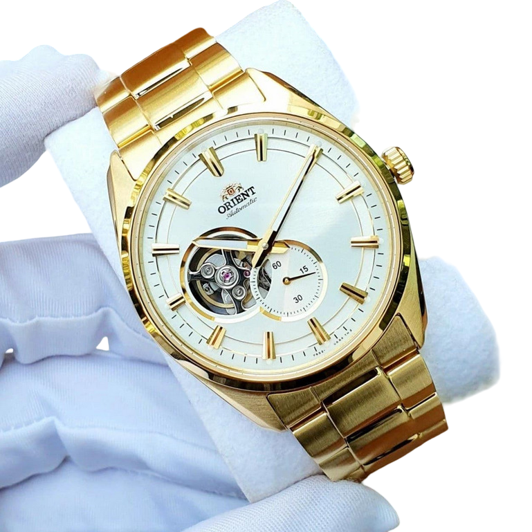 Orient Automatic Sapphire Crystal White Dial Stainless Men's Watch