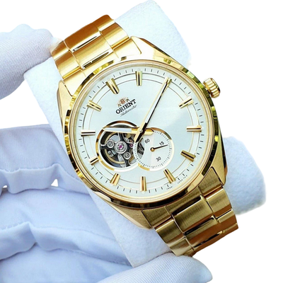 Orient Automatic Sapphire Crystal White Dial Stainless Men's Watch