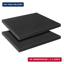 Pick and Pluck Foam Sheets, 2Pcs 16 x 12 x 1 Inch Pick Apart Foam Padding for Ca