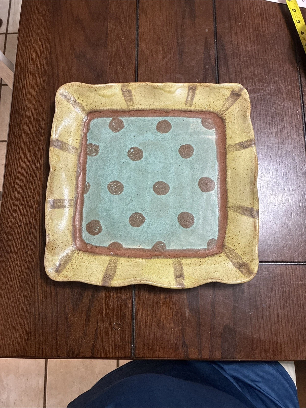 Etta B Pottery Ruffled Platter - Thumbnail 2