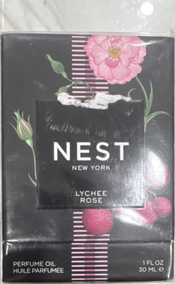 Nest Lychee Rose Parfümöl 30 ml Vegan Animal Test-Free Duft Rose Litschi Öl 18M