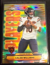 2025 Topps Chrome Caleb Williams #PP-7 Power Players Refractor Bears