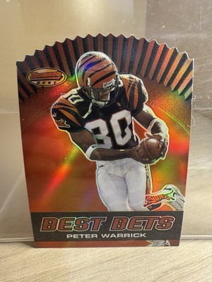 2000 Bowman's Best #B6 Peter Warrick Best Bets