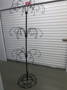 Store display 72 inches Tall Ornament Display Tree Holds 34 Ornaments
