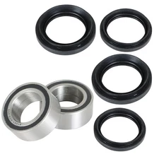 Both Front Wheel Bearing Seal Kits For Honda Trx300fw Fourtrax 4x4 1988-2000