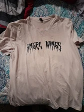 Romwe Men's Short Sleeve Gothic Graphic T-Shirt Size XL