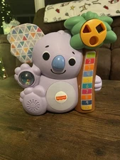 Fisher Price Mattel Linkables Koala Bear Learning Toy Baby Infant Interactive 