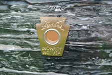 LUDWIG USA  14" CLASSIC MAPLE BLACK OYSTER FLOOR TOM fr YOUR RINGO DRUM SET K850