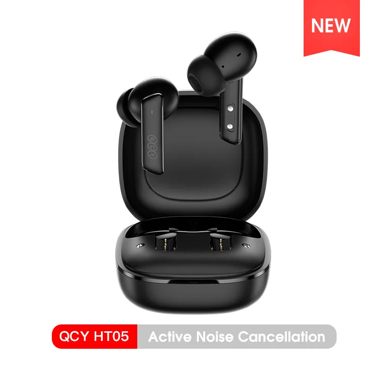 HT05 ANC Wireless Earphones with 40dB Noise Cancelling & Bluetooth 5.2