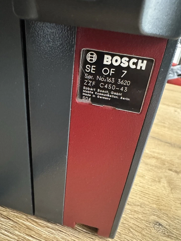 Car Phone Bosch SE OF 7 - Image 4 of 4