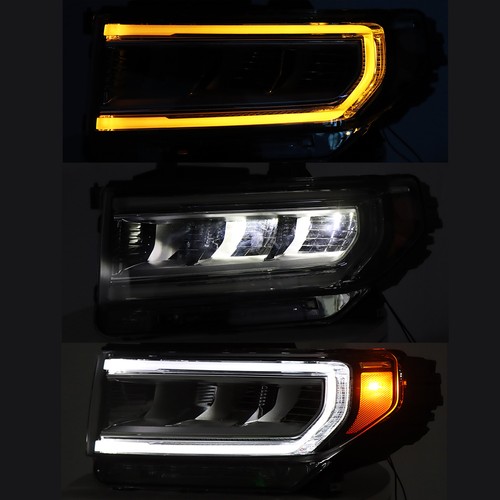 Headlight Headlamp Fit For GMC Acadia AT4 2020-2023 Left+Driver Side LED Clear - Picture 8 of 12