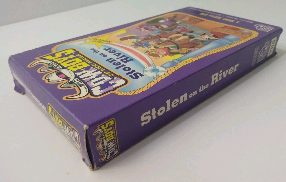 Wild West C.O.W. Boys of Moo Mesa - Stolen on the River (VHS, 1992