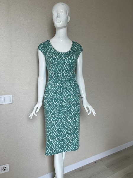 Women Boden Dress White Viscose 34