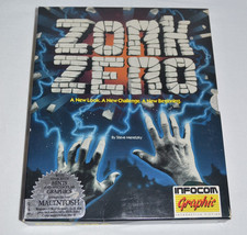 Vintage 1988 Infocom Zork Zero Interactive Fiction Macintosh 3.5  Floppy Game