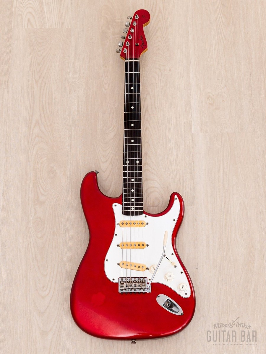 即購入可能良品Fender Stratocaster crafted Japan Fender Japan '62 Stratocaster Reissue - CIJ - 2003 - Sunburst w