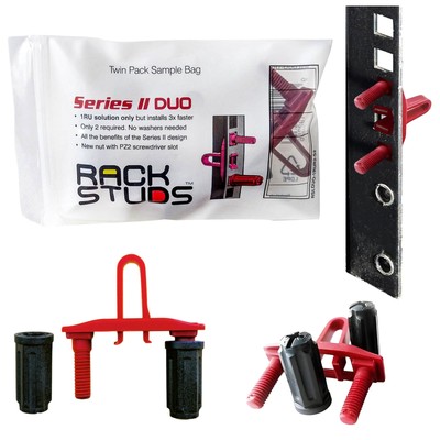 DUO2 1RU Series II Rack Mount Solution - Effortless Alternative to Traditiona...