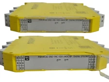 2× PHOENIX CONTACT 2702383 PSR-MC82-5NO-1NC-1DO-24DC-SP PSR SAFETY RELAY FAST SH
