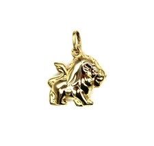 Anhänger Löwe 333 Gelbgold Sternzeichen Gold