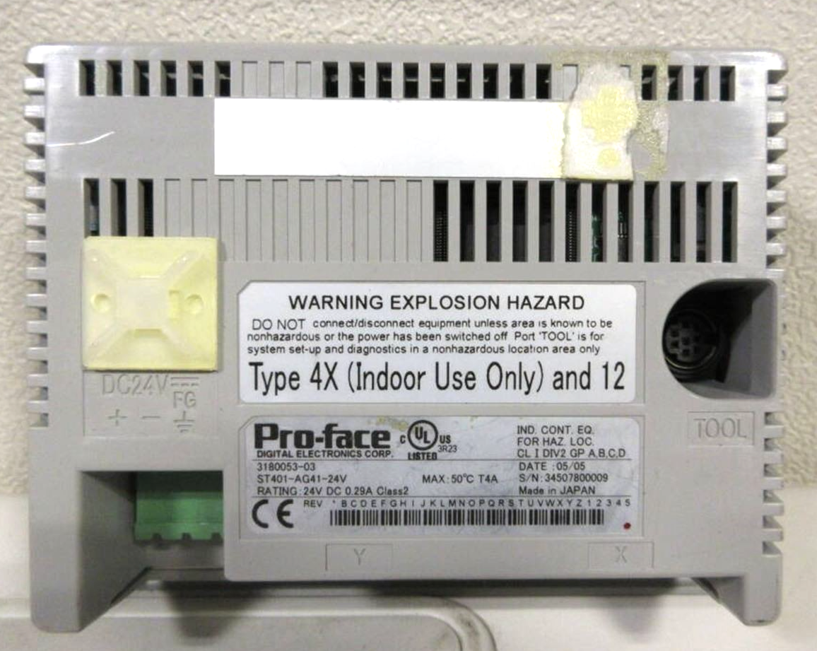 Pro-face ST401-AG41-24V Touch Screen 3180053-03 DC24V | eBay