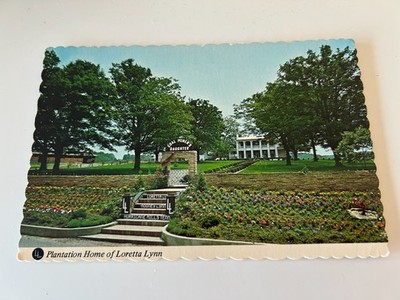 Plantation Home of Loretta Lynn Hurricane Mills Tennessee Continental Postcard
