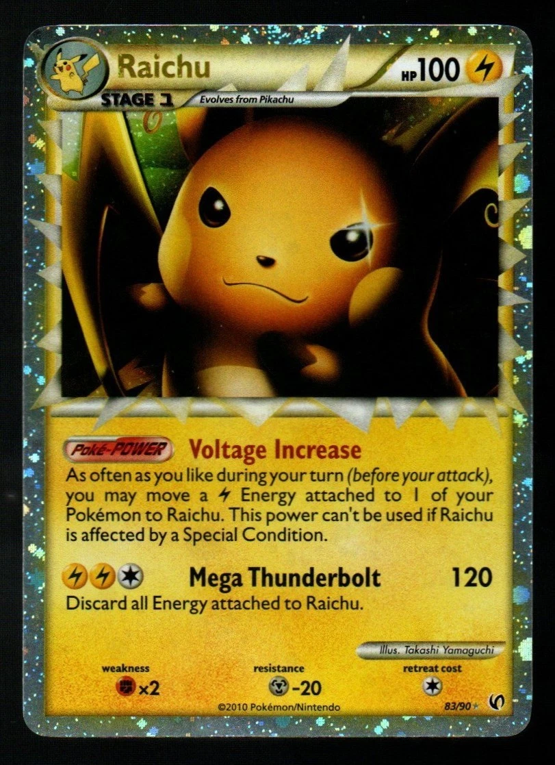 ebay raichu pokemon card Pokémon TCG Cards for sale Pokémon TCG - Raichu -