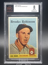 1958 Topps Baseball # 307 Brooks Robinson Orioles