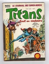 1977 MARVEL CHAMPIONS #14 1ST SWARM RARE KEY ORIGINAL TO FRANCE GHOST RIDER ART