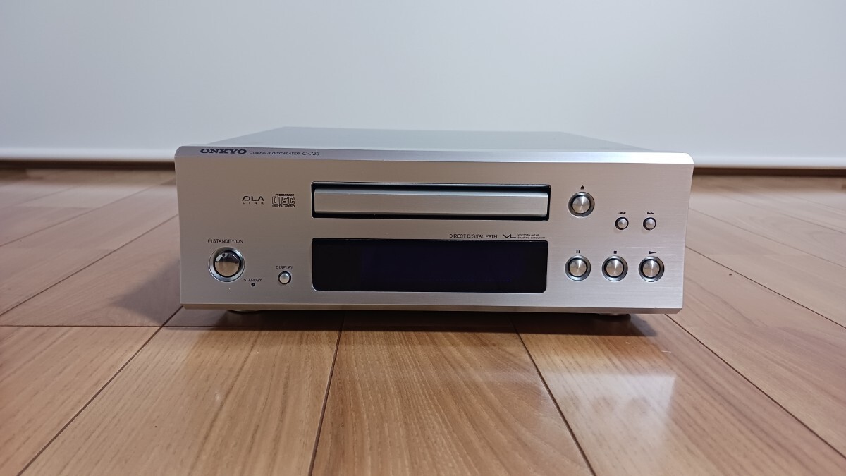 ☆美品　ONKYO　C-733　CDプレーヤー ONKYO C-733の仕様 オンキヨー/オンキョー