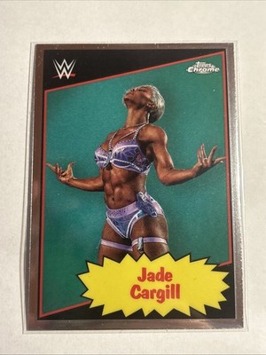 Jade Cargill 2025 Topps Chrome WWE 1985 Topps Current #85TC-JC