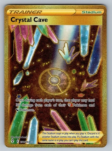 Crystal Cave (Secret) Secret Rare SWSH07: Evolving Skies 230/203 NM