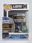 Funko Pop NFL DETROIT LIONS Amon-Ra St. Brown #254 W/Protector NEW VAULTED