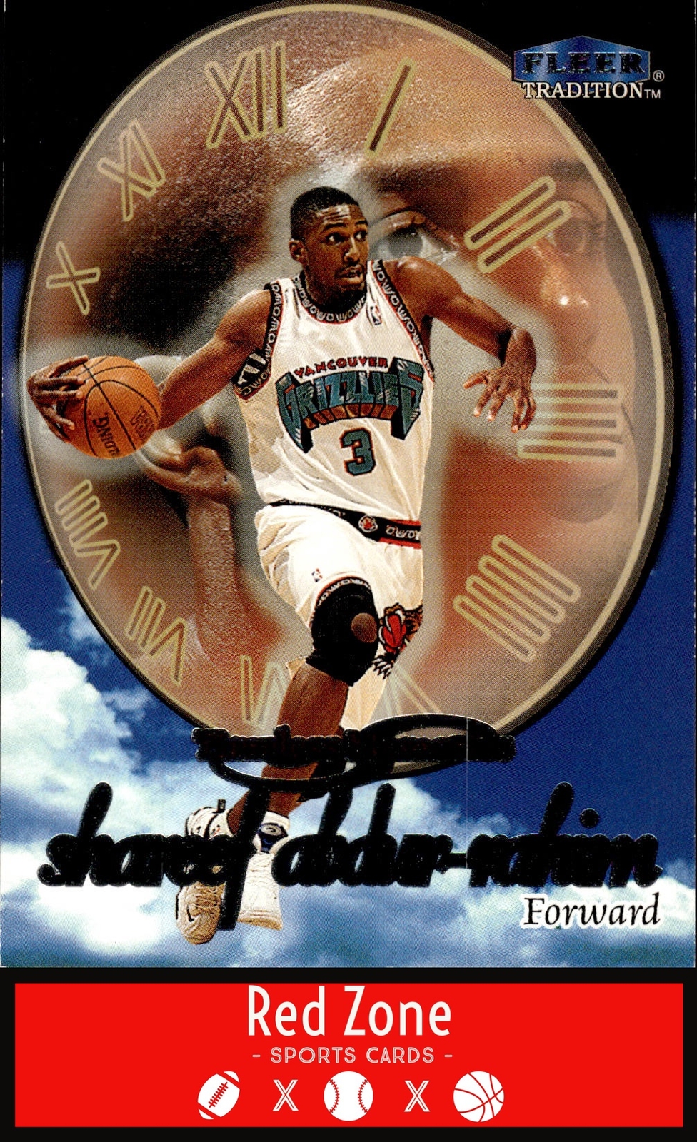 1998-99 Fleer Tradition - #1TM Shareef Abdur-Rahim NM.