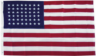 3X5 Embroidered Sewn Historic Usa 48 Stars Old Glory Nylon Flag - Foto 10