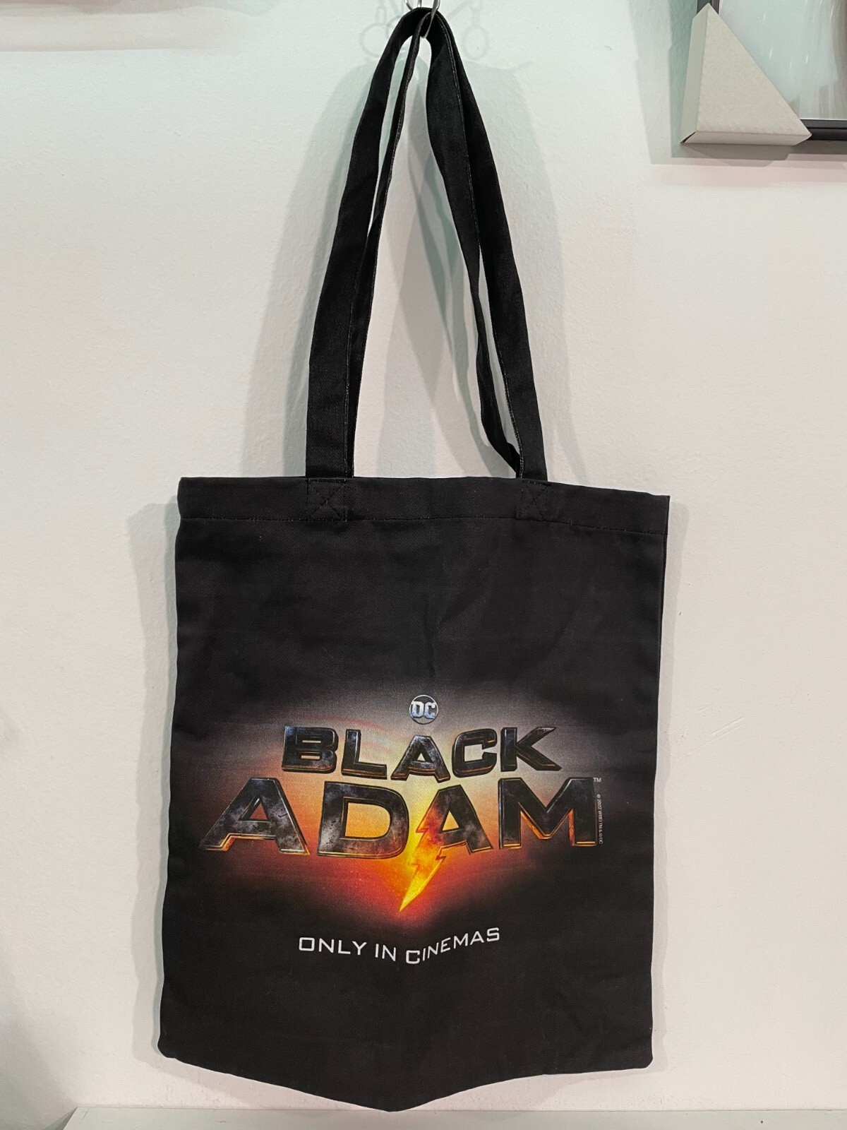 SAOLA BLACK ADAM DC COMICS BORSA BAG SHOPPER ESCLUSIVO LTD EDITION SOLO CINEMA MOVIE