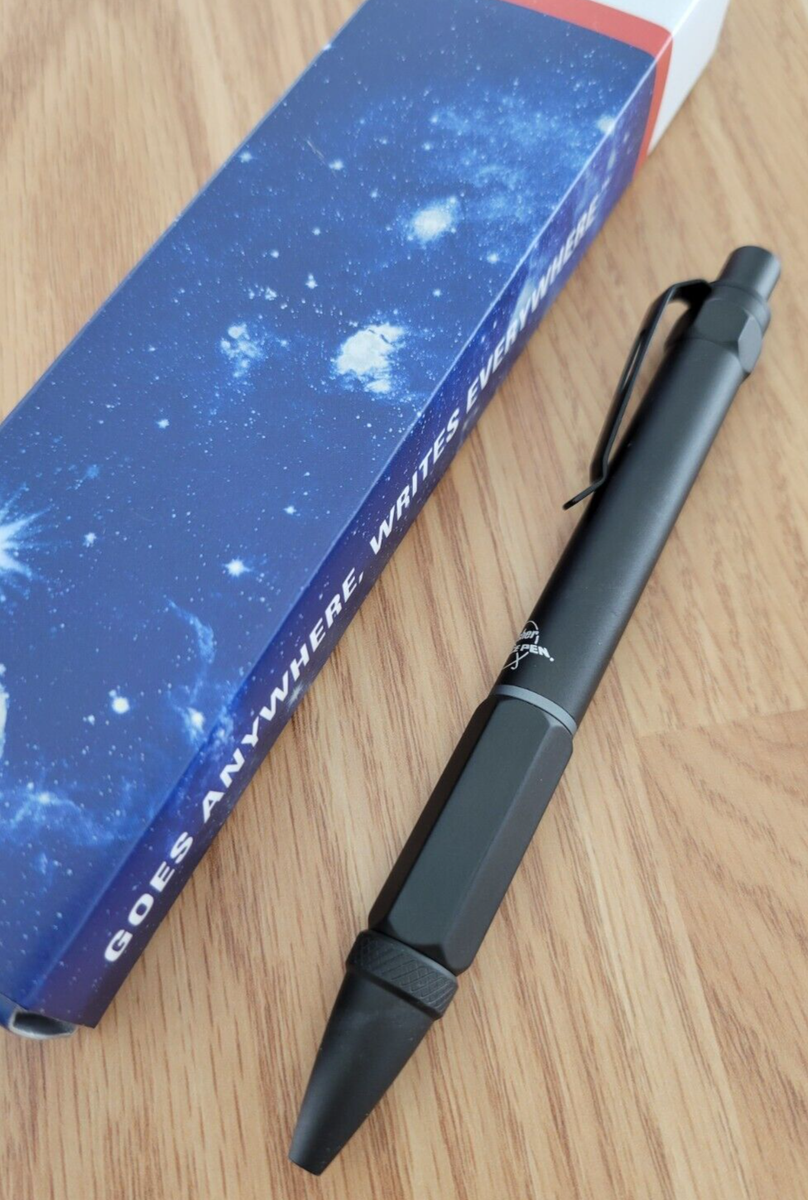 Fisher Clutch Space Pen Writes Upside Down Ballpoint Black for