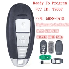 for Suzuki Swift 2010-2012 2013 2014 2015 Smart Prox Remote Key Fob 315MHz TS007